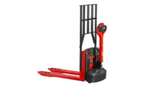 Das Lastschutzgitter des MT15 von Linde Material Handling stabilisiert die Ladung. Lastschutzgitter des MT15 von Linde Material Handling