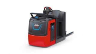Linde BlueSpot™ des V08 Kommissionierers von Linde Material Handling Der Linde BlueSpot™ des V08 Kommissionierers von Linde Material Handling erhöht die Sicherheit im Betrieb.
