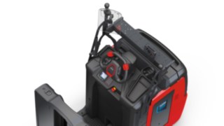 Halterungen für Zubehör für den Kommissionierer V08 von Linde Material Handling Halterungen für verschiedene Arbeitsmaterialien für das Kommissionieren von Linde Material Handling.