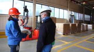 Produktionsmeeting bei BASF Produktionsmeeting bei BASF