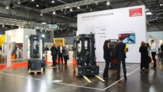 Im Gespräch mit Experten auf der GGS am Linde NWP Ost Stand Im Gespräch mit Experten auf der GGS am Linde NWP Ost Stand
